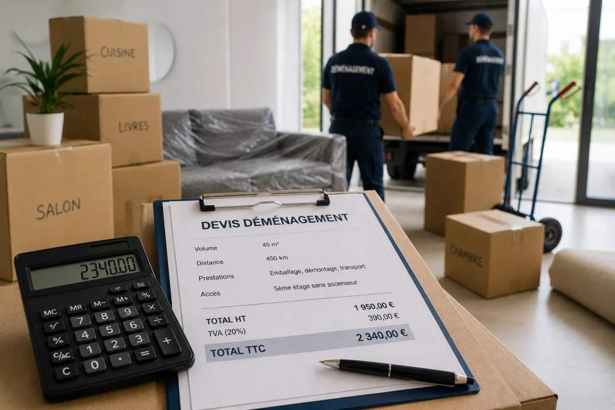 Tarif déménagement : comment est calculé le prix ?